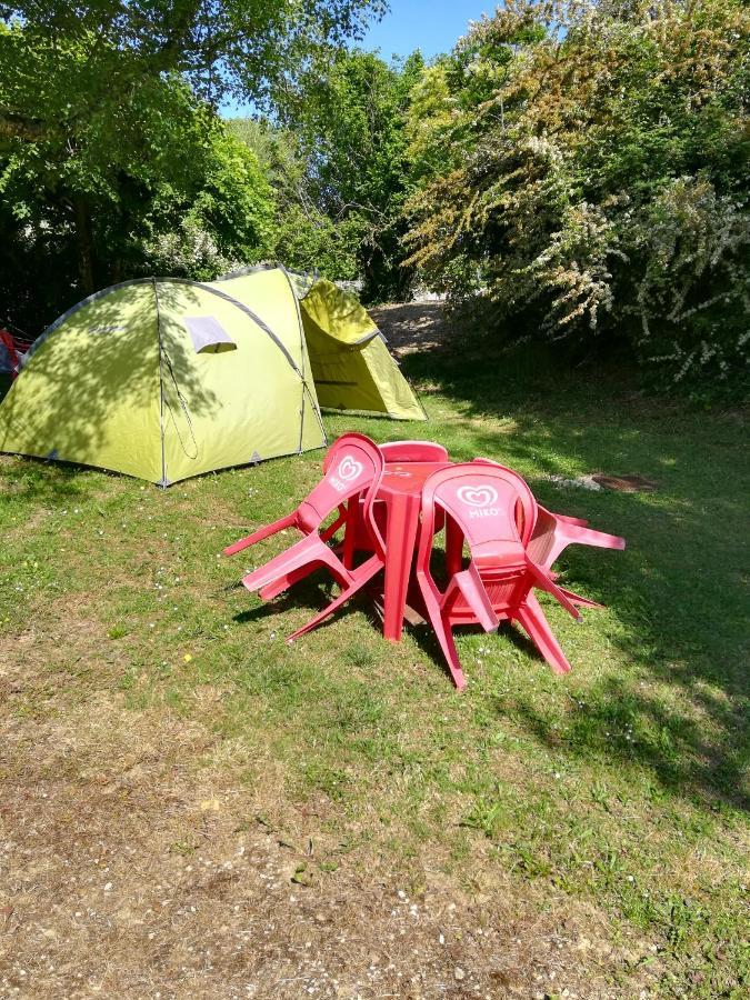 Отель Paradise Challets And Camping Sarrecave Экстерьер фото